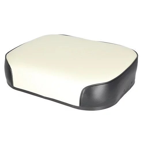 Seat Cushion - Vinyl White/Black fits International 706 1066 806 1456 2706 Hydro 100 766 1256 756 1206 966 1566 686 1568 656 856 1468 544 826 1466