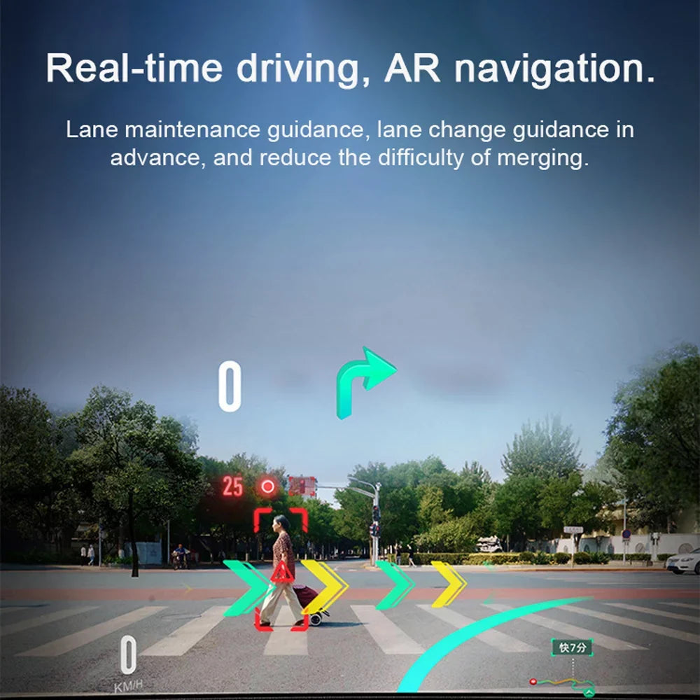 OWSOO Multi-language Dual Lens Car Video Recorder Auto Dash Cam Car Recorder Night Viewing 10.26in DVR 170 Degree Wide Angle Car Global Positioning System Navigation
