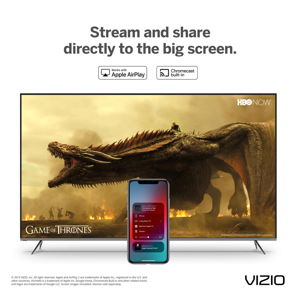 Vizio M557-G 55-inch 4K 2160p 120Hz Quantum QLED HDR Dolby Vision SmartCast HDTV