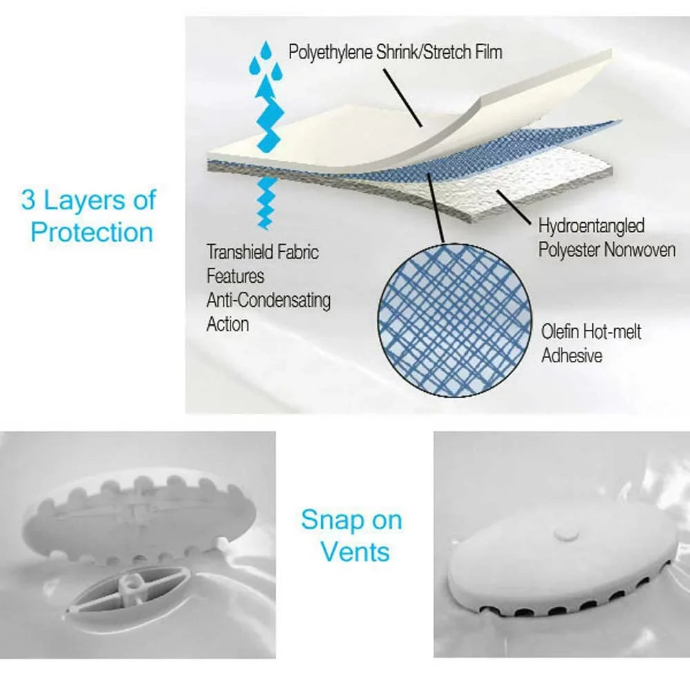 Cobalt Boat Shrinkable Transhield Cover 465377 | A28 / 273 F10563.0