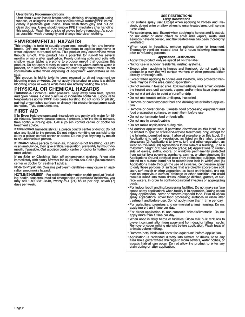 CB-80 Insecticide With Botanical Pyrethrins - 17 oz can by FMC Technologies