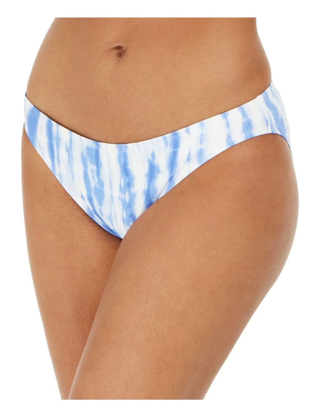 MICHAEL MICHAEL KORS Women's White Tie Dye Stretch Lined Full Coverage Bikini Swimsuit Bottom M