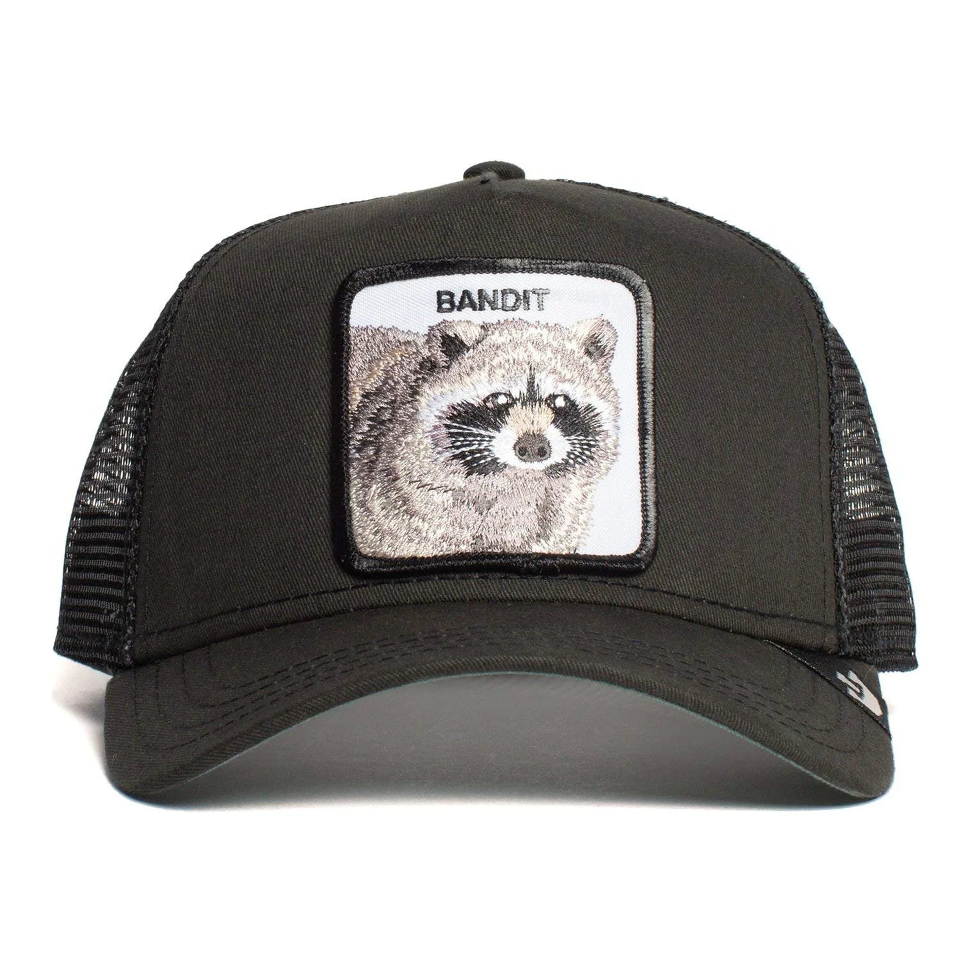 Goorin Bros. The Farm Unisex Original Adjustable Snapback Trucker Hat, Black (Bandit), One Size