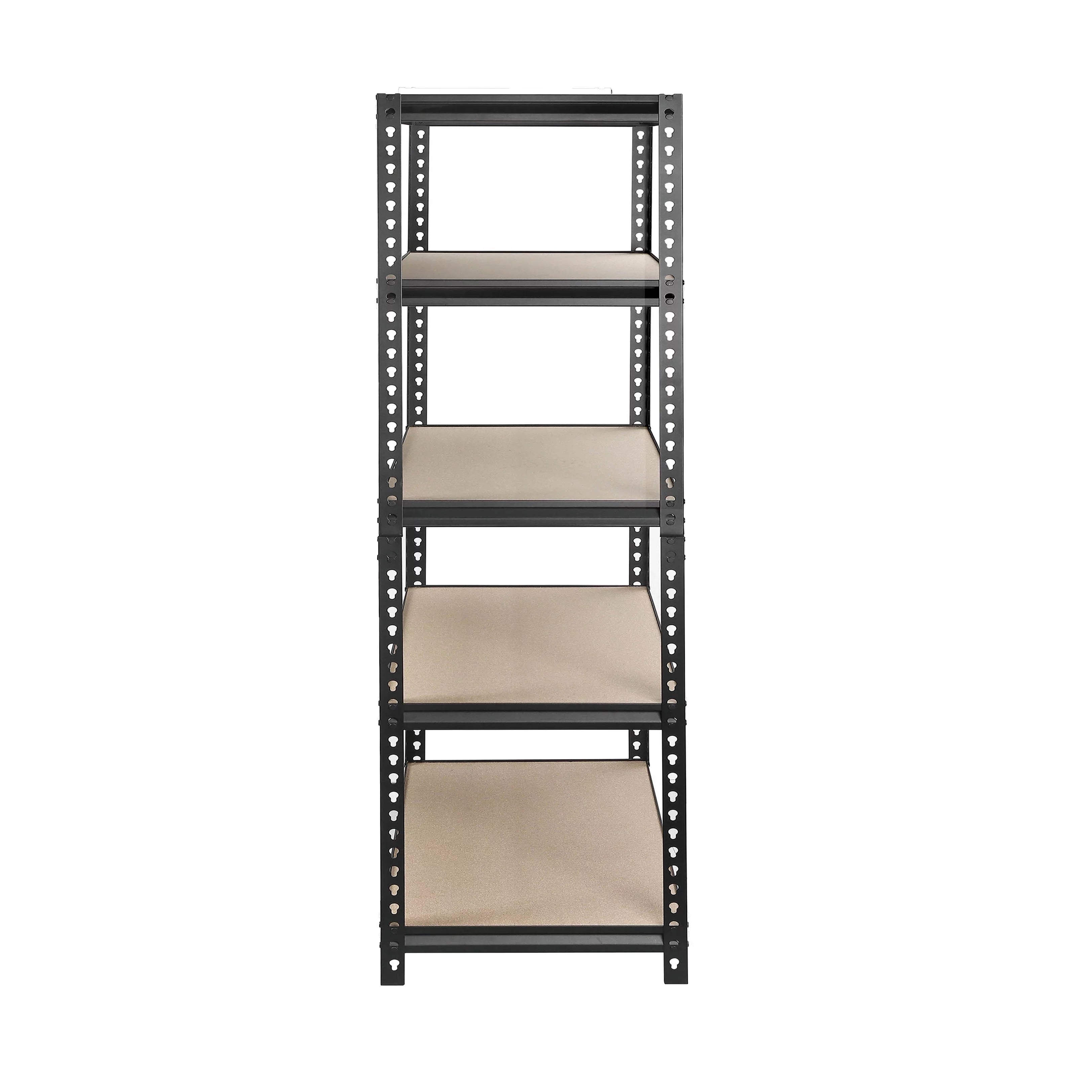 WORKPRO 48-inch 5-Tier Freestanding Shelf with Particle Board Shelves, 800 lb. Capacity, Adult