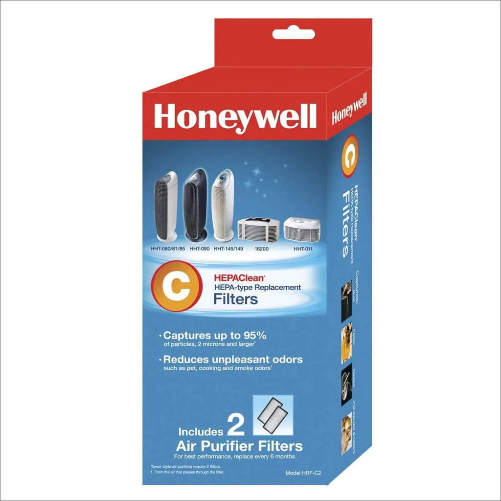 Honeywell HEPAClean Air, 2 count, C Filter, 2 count