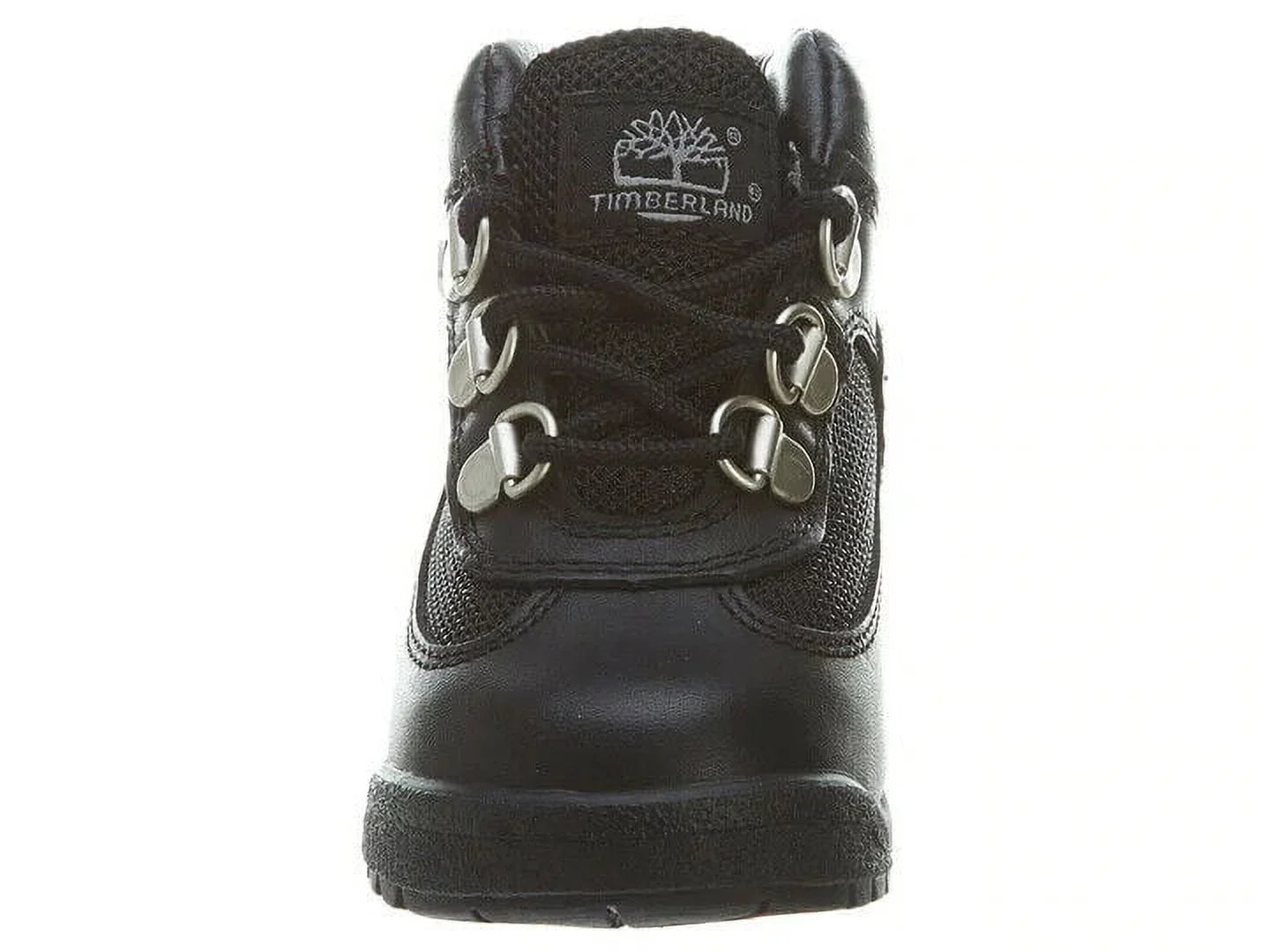 Timberland 15806 Baby Toddler Black Leather & Mesh Field Boot Shoes BS379 (6.5)