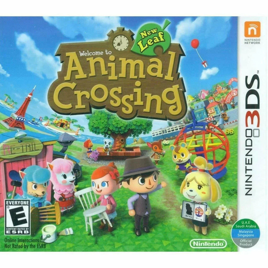 Animal Crossing New Leaf Nintendo 3DS [3DS 2DS UAE World Edition] NEW