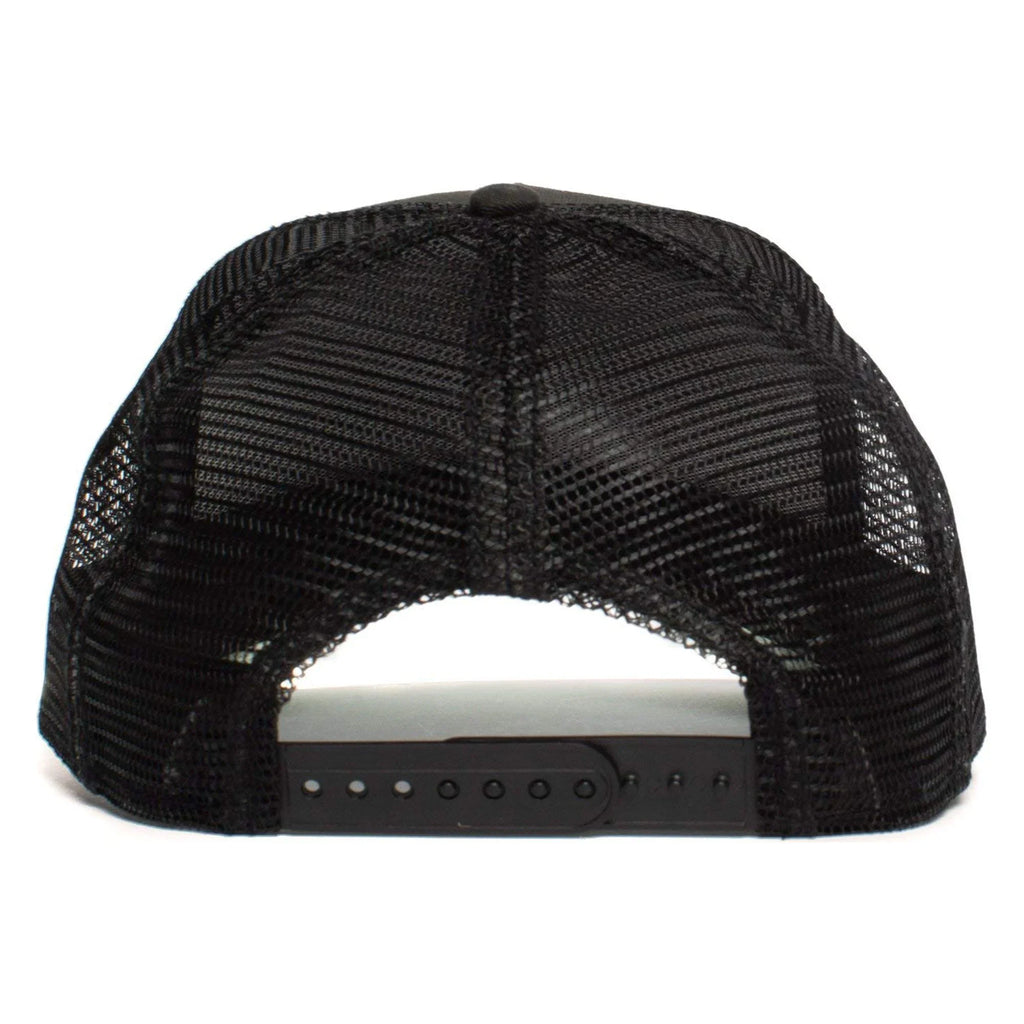 Goorin Bros. The Farm Unisex Original Adjustable Snapback Trucker Hat, Black (Bandit), One Size