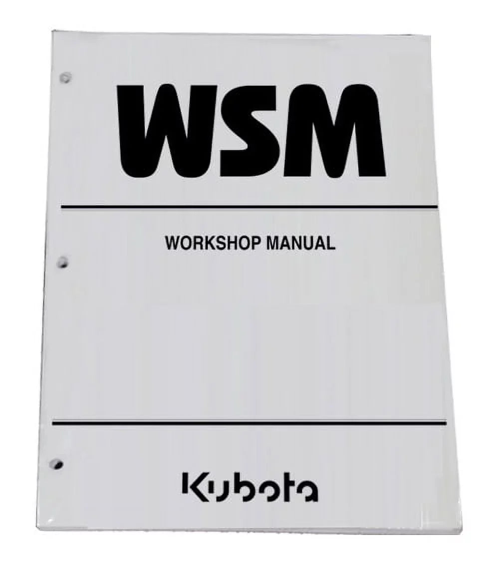 Kubota F2000 F2100 F2100E F2400 Mowers Workshop Repair  Service Manual - Part Number # 97897-10284