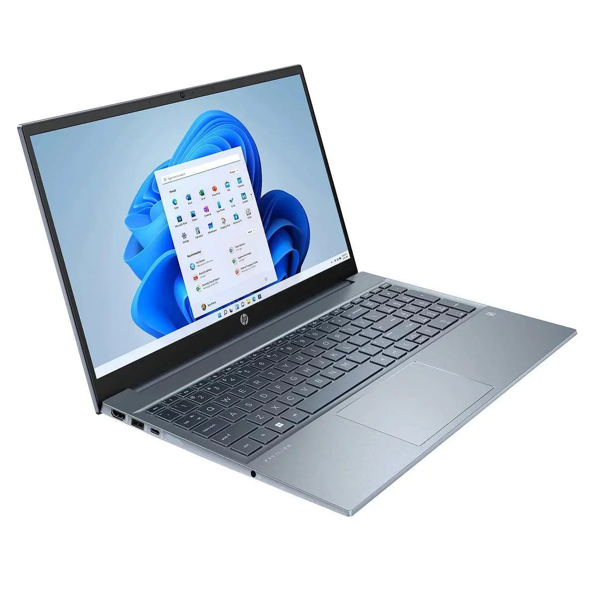 2021 HP Pavilion 15.6" FHD Business Laptop 11th Gen 4-Core Intel i7-1165G7 16GB DDR4 512GB NVMe SSD Intel Iris Xe Graphics HDMI Webcam Bluetooth Backlit Keyboard Windows 10 Pro w/ Ontrend 32GB USB