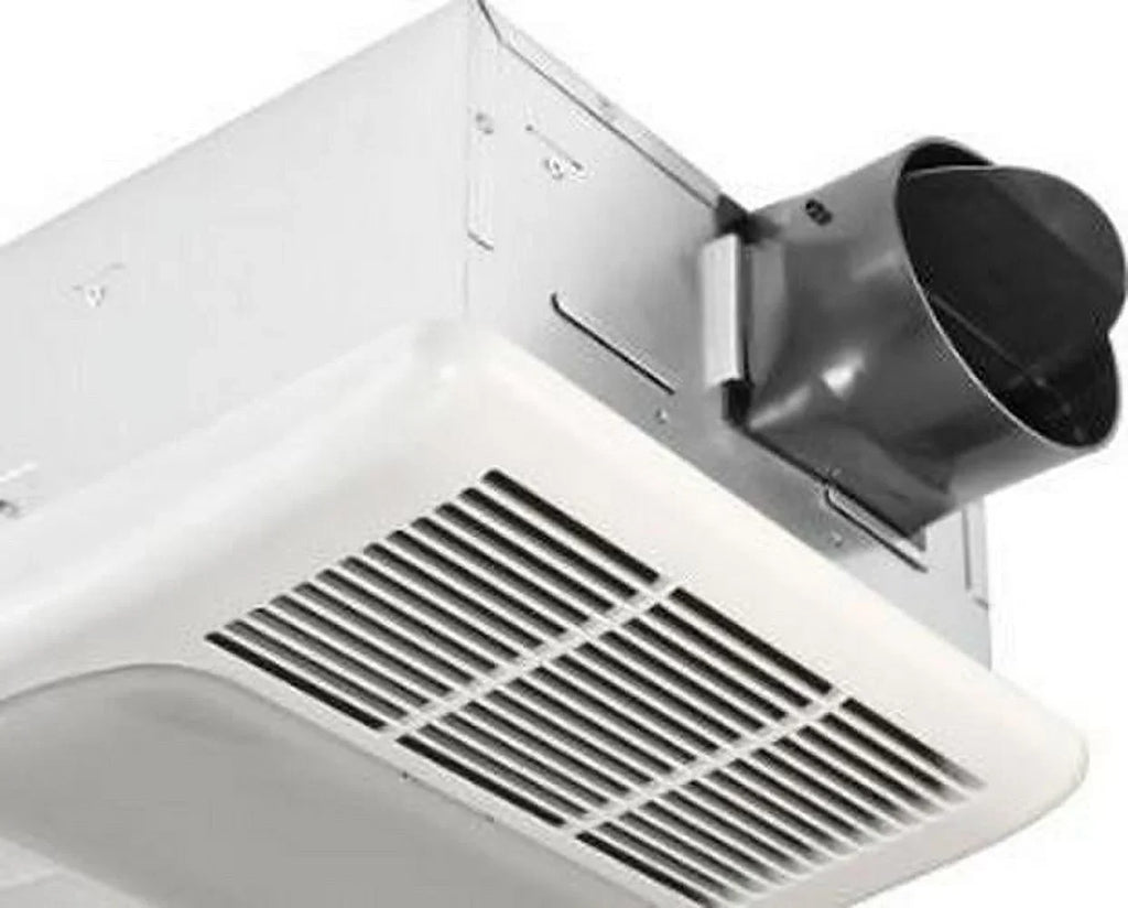 Delta BreezRadiance RAD80L 80 CFM Exhaust Bath Fan with Light and Heater