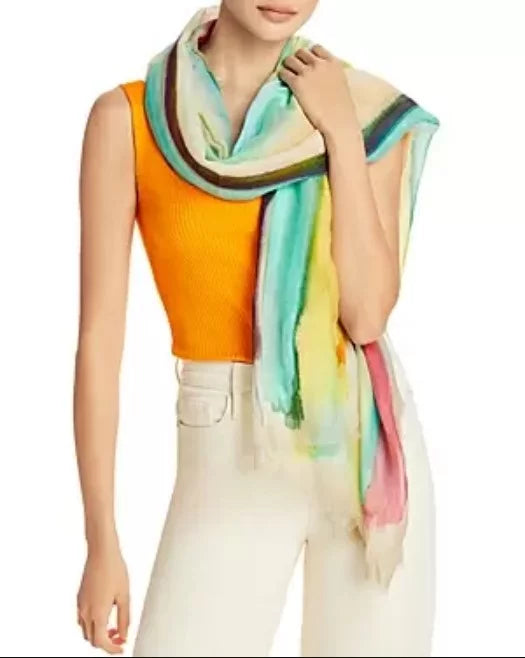 Echo Washed Stripe Wrap