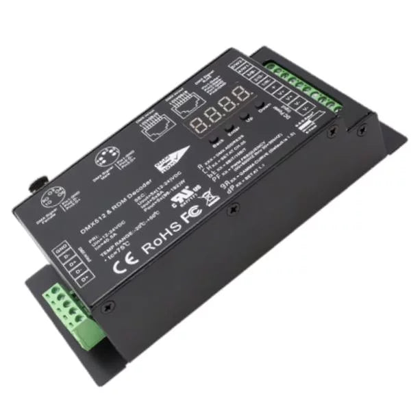 American Lighting DMX 5 Channel Decoder w/RJ45