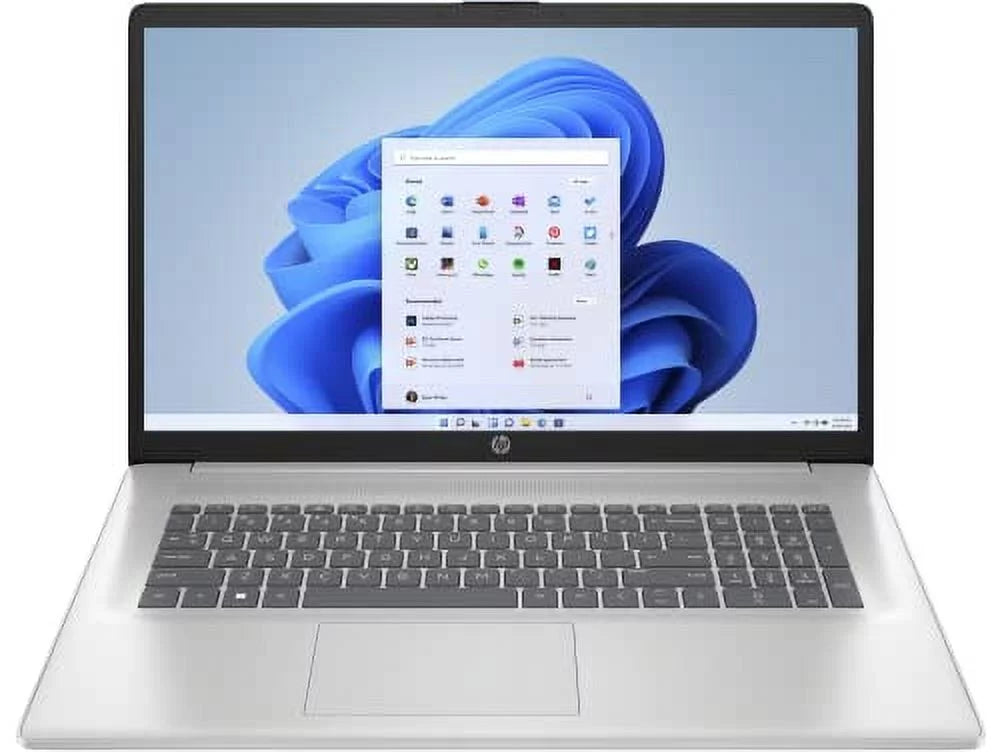 HP 17 2023 Business Laptop 17.3" FHD (1920x1080) IPS Display 10-Core Intel Core i5-1335U 24GB DDR4 1TB SSD Intel Iris Xe Graphics HDMI Wi-Fi 6 Backlit Keyboard Windows 11 Home w/ONT 32GB USB