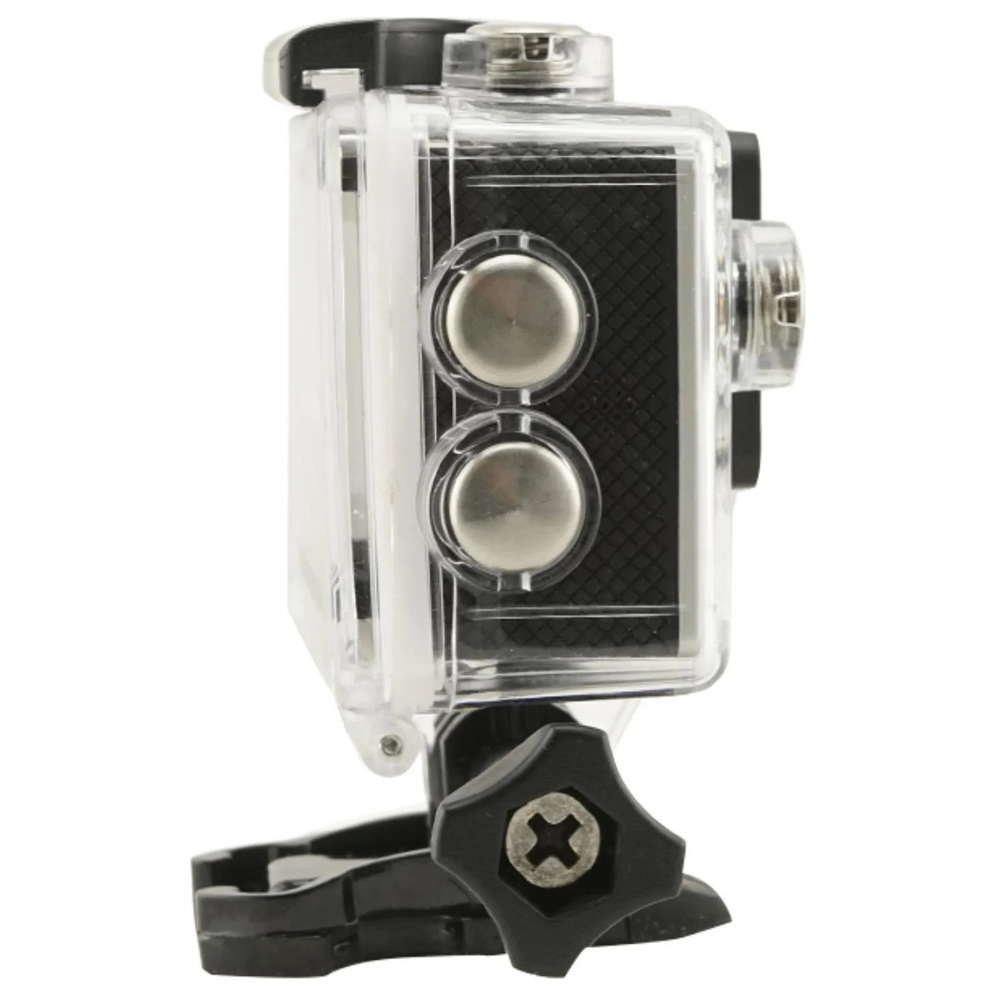 Record Every Adventure with Our Waterproof WiFi Action Camera - 1080P Video, Crystal Clear Sound, and Long-Lasting Silver Case Included