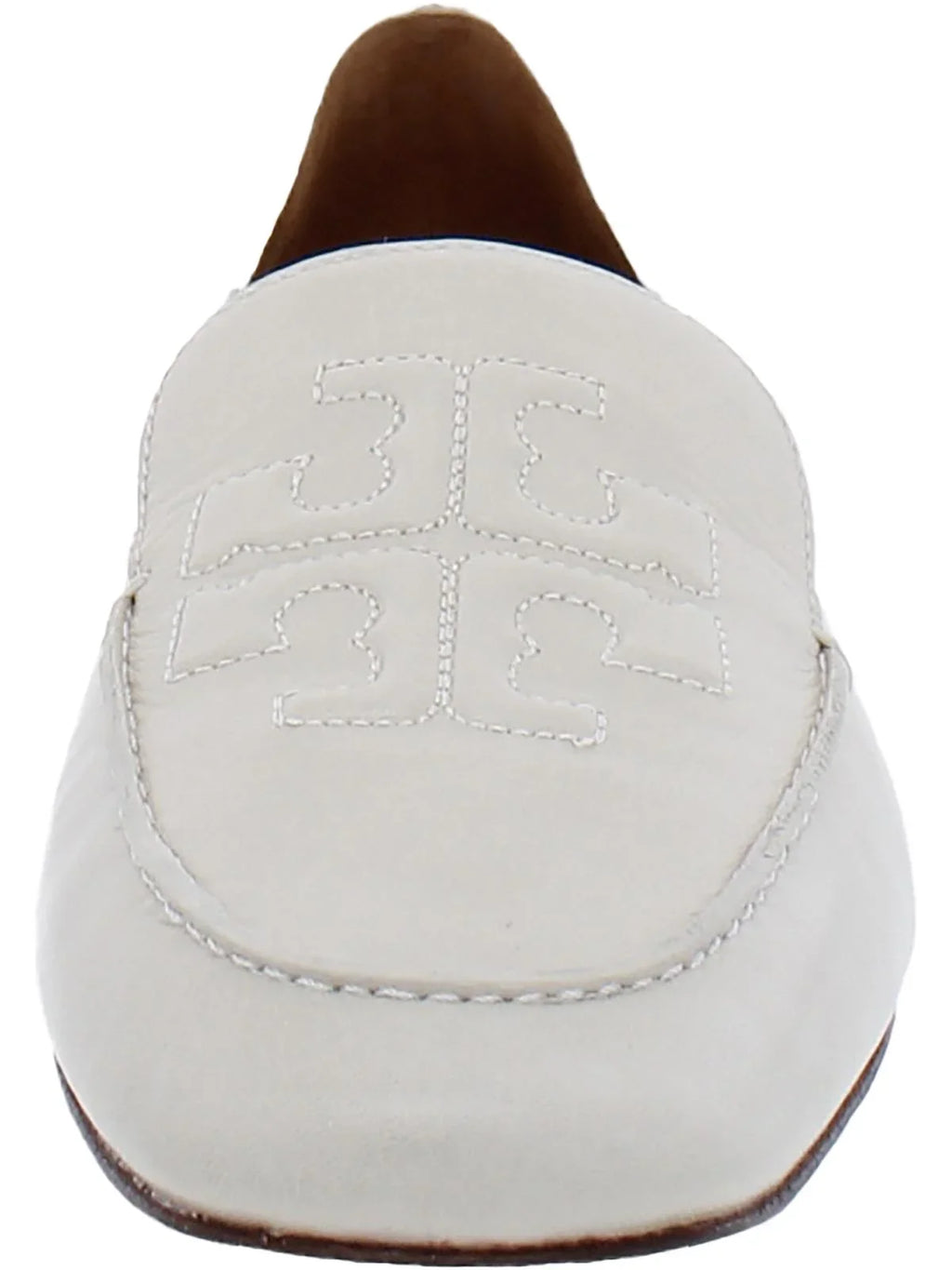 Tory Burch Womens Ruby Leather Moccasin Loafers