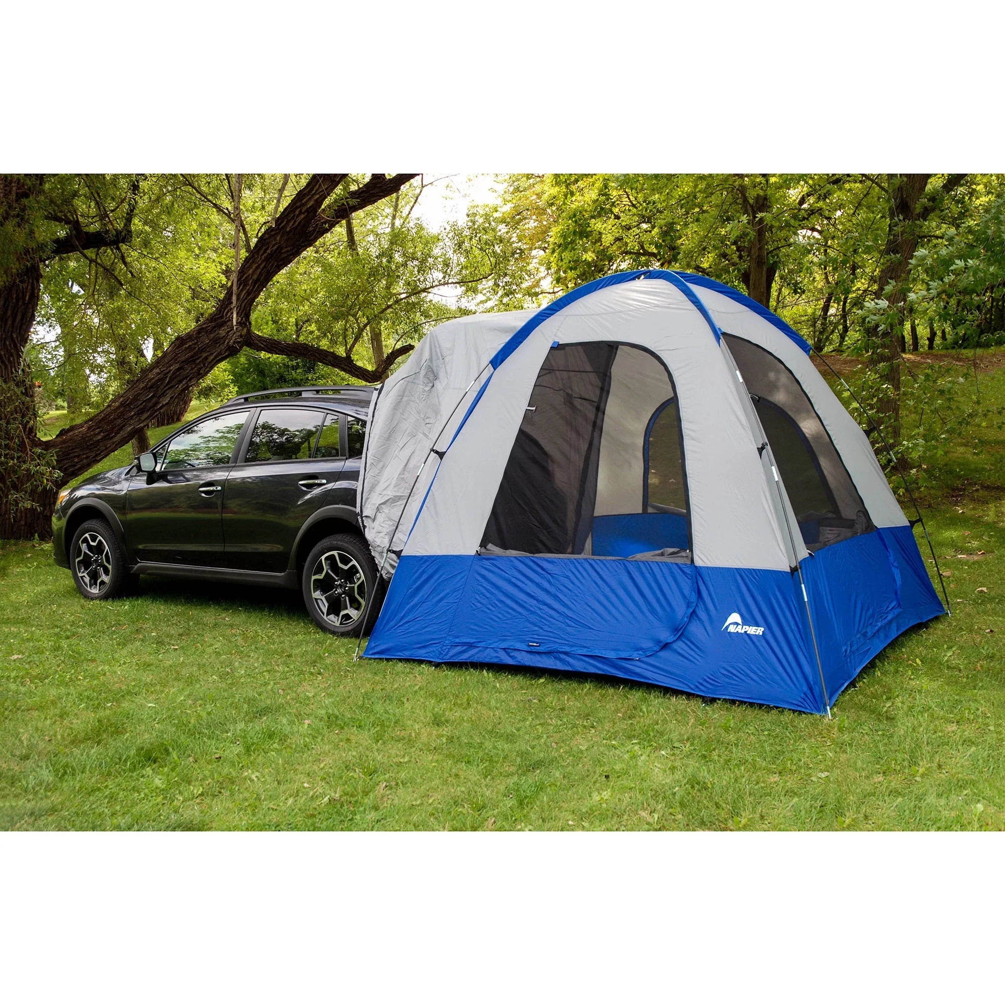 Napier Sportz Dome-To-Go Universal SUV Cargo 4 Person Camping Tent with Awning