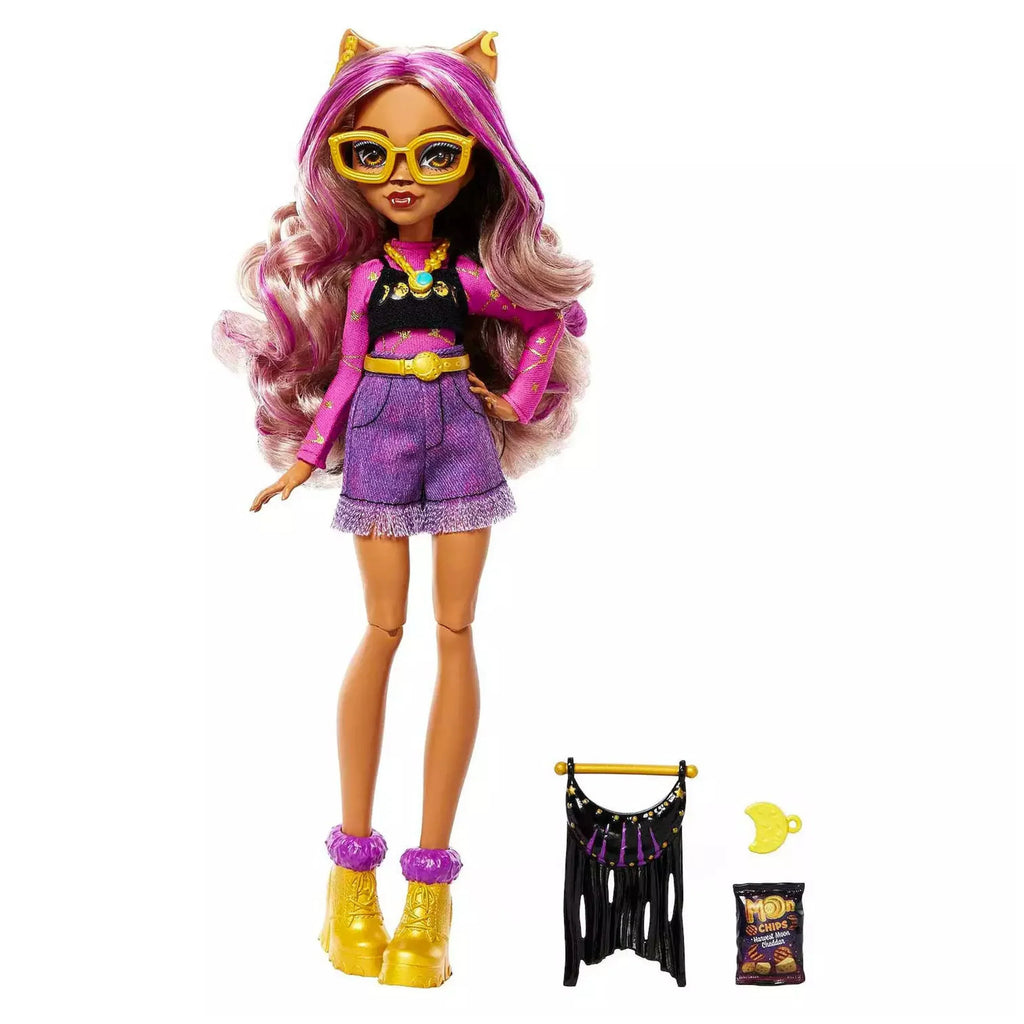 Monster High Day Out Clawdeen Wolf, Frankie Stein & Draculaura Doll 3-Pack