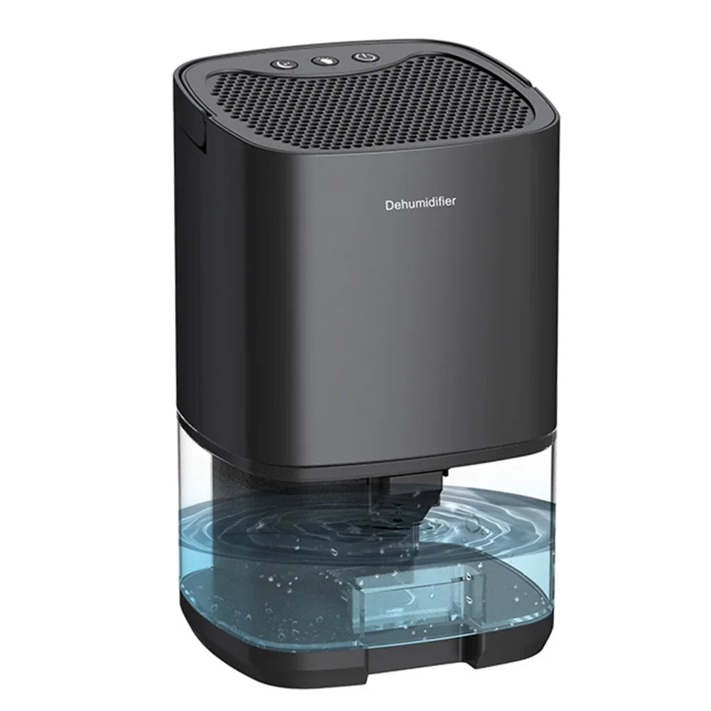 Lixada Home Dehumidifier 34 Oz Portable for Small Bedroom Bathroom Basement Auto Shut Off Quiet 7 LED Colors