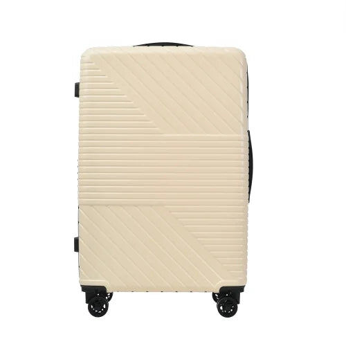 Zateety Hardshell Luggage Sets 3 Piece double spinner 8 wheels Suitcase with TSA Lock Lightweight 20''24''28''