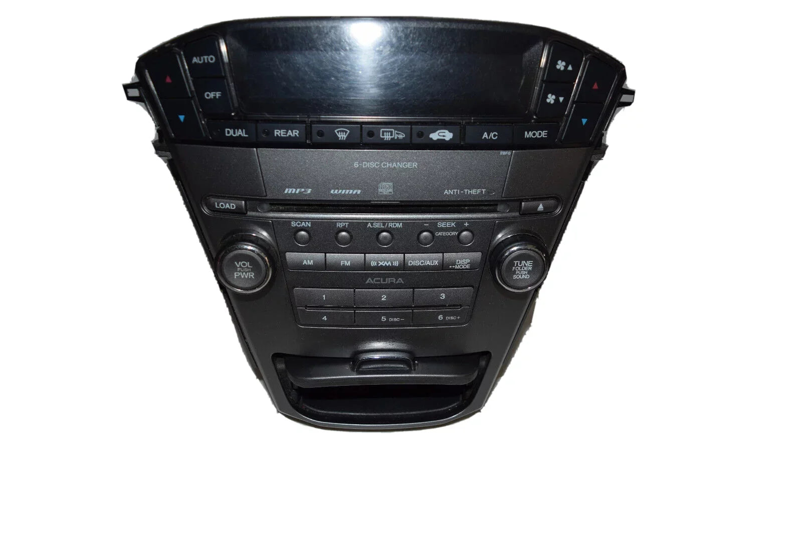 06 07 08 09 Acura MDX Radio 6 Disc CD Player 39101-STX-A040-M1