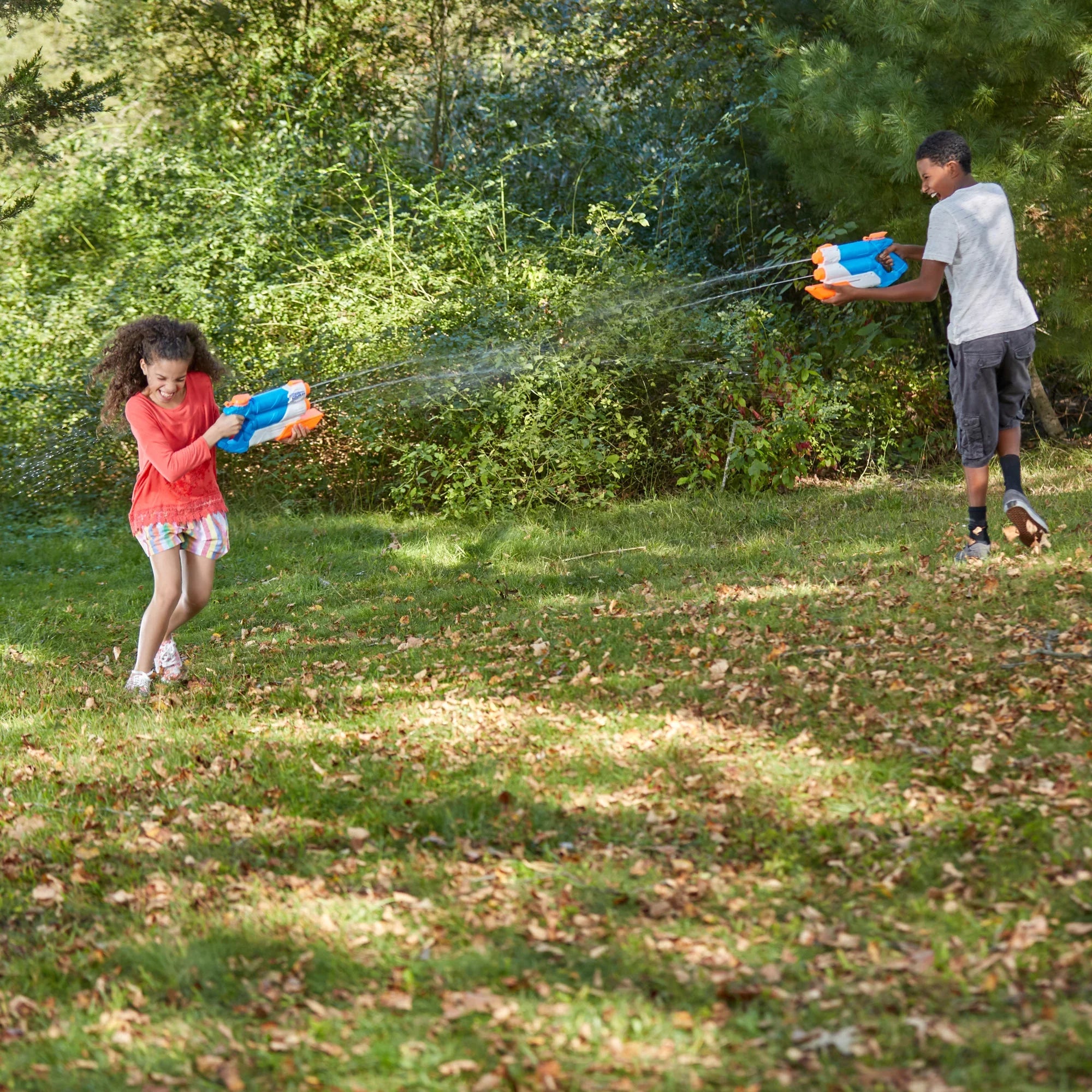 Nerf Super Soaker Twin Tide, 2 Barrels for Double Soakage