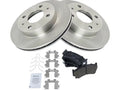 Front Brake Pad and Rotor Kit - Compatible with 1995 - 1999 Nissan Sentra XE 1.6L 4-Cylinder 1996 1997 1998