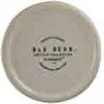 Rae Dunn Ceramic HONEY Pot Ivory with Black LL Letters Yellow Bee on Lid and Wooden Dipper Kitchen