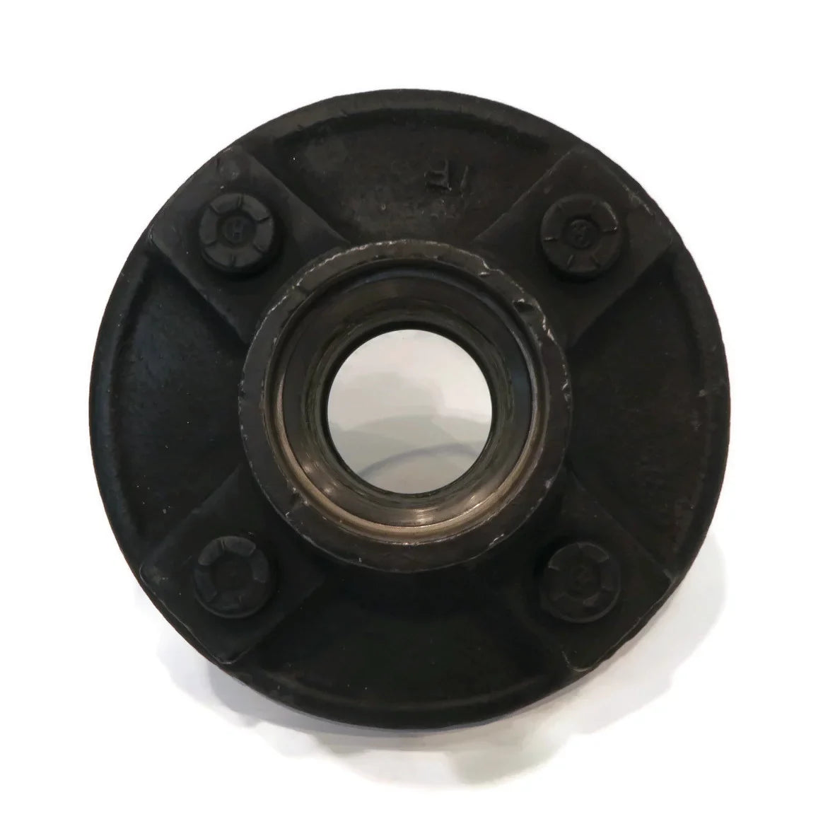 The ROP Shop | Trailer Axle Kit Assembly W/ 4 on 4" Bolt Idler Hub & 1" Round BT8 Spindle
