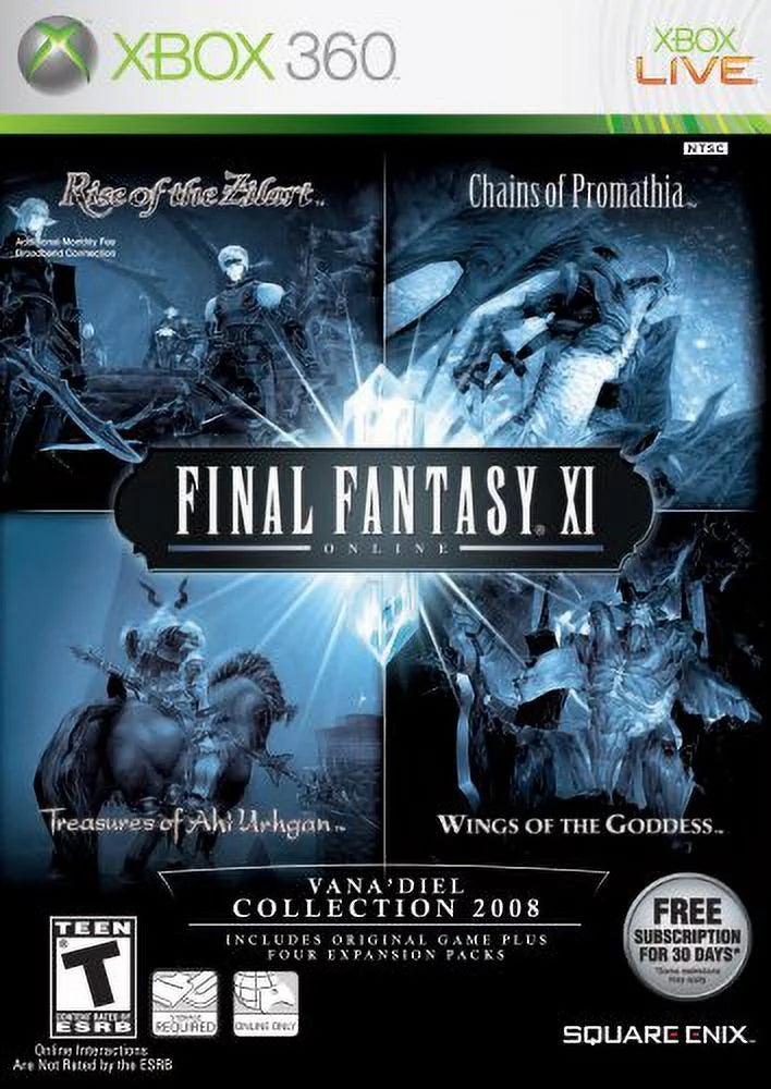 Final Fantasy XI Online: The Vana'Diel Collection 2008 - Xbox 360