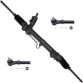 Detroit Axle - 3pc Rack and Pinion Kit for 1994-2004 Ford Mustang, 1 Power Steering Rack and Pinion Assembly 2 Outer Tie Rods1995 1996 1997 1998 1999 2000 2001 2002 2003 Replacement