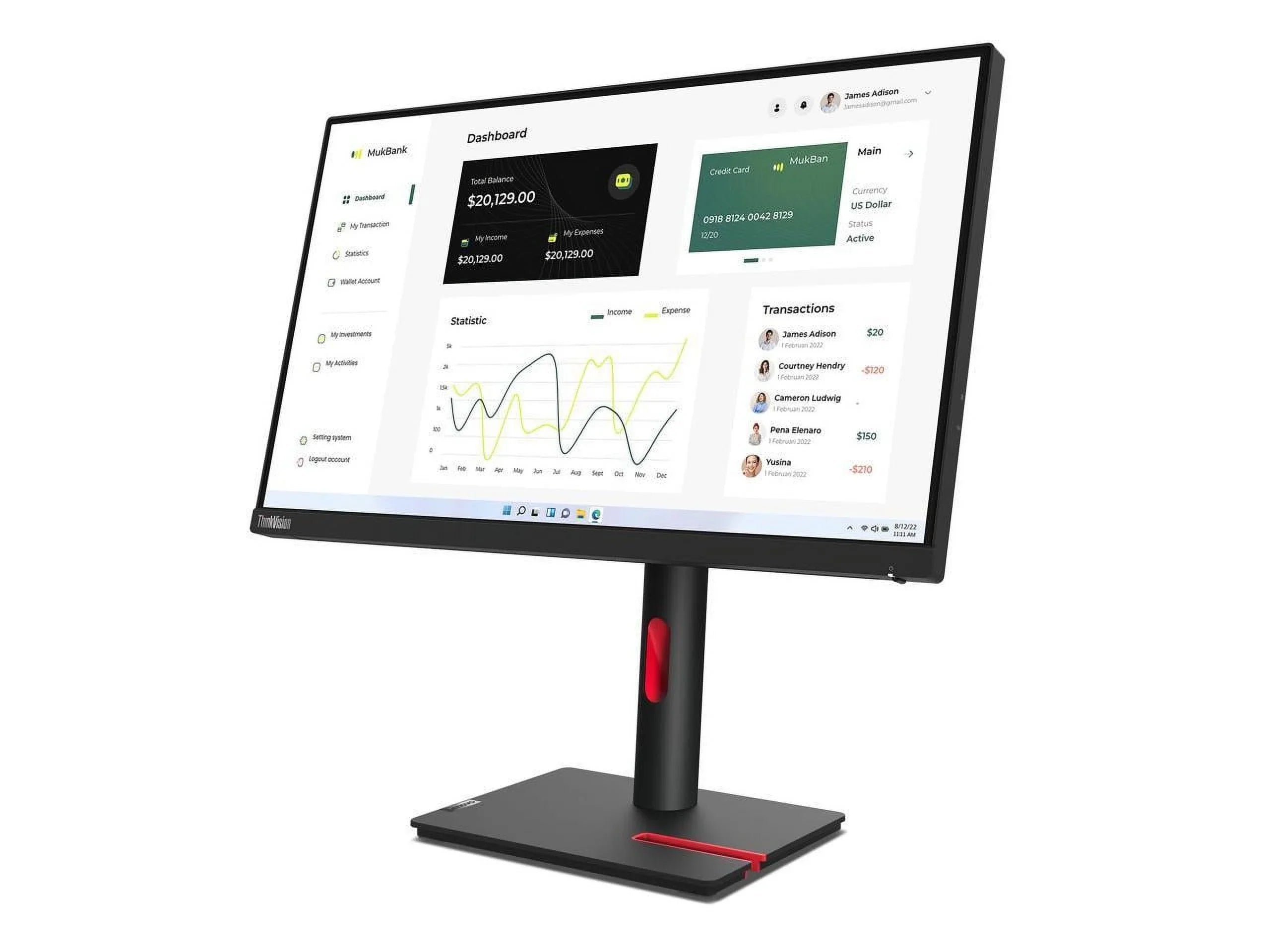 Lenovo ThinkVision 23 inch Monitor - T23i-30