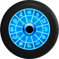 2018 2019 Wrangler JL Backup Camera Zodiac Astrological Signs Sun Stars Wheel Spare Tire Cover for Jeep RV 33 Inch