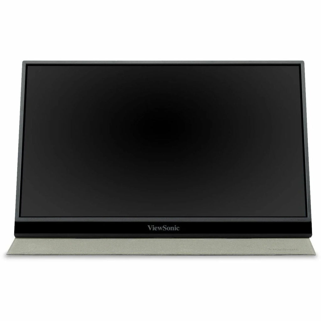 ViewSonic VX1655 15.6 Inch 1080p FHD Portable LED IPS Monitor with 2 Way Powered 60W USB C, Mini HDMI, Dual Speakers, and Built in Stand with Tripod mount