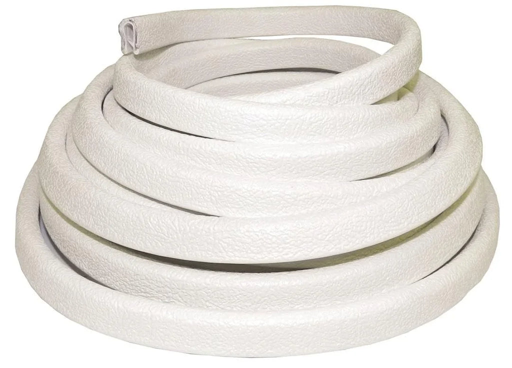 Taco Metals New 1/4  X 25' Flex Trim White, 236-V301008W251