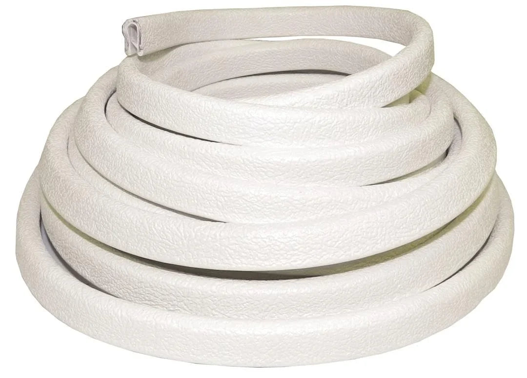 Taco Metals New 1/4  X 25' Flex Trim White, 236-V301008W251