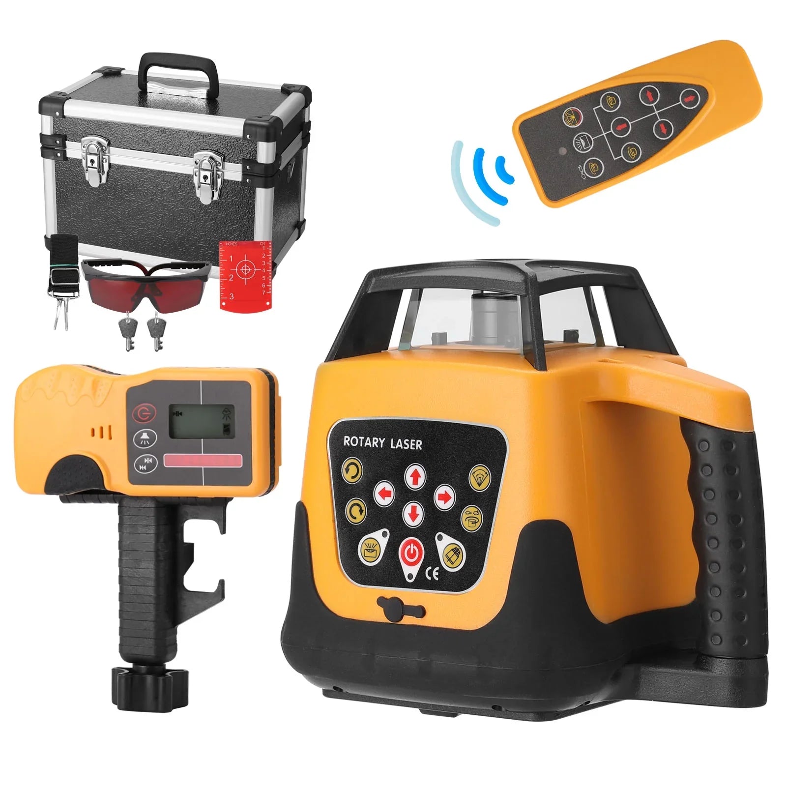 Carevas Self Levelling Machine,Modes Speed Adjustable 635nm Red Line Adjustable Level 500m Line Modes Speed Red Line Modes 500m Distance Solinder dsfen Rookin IUPPA Daseey
