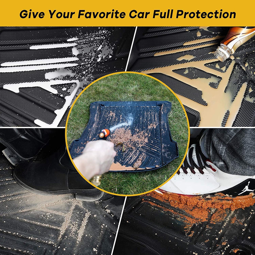 TPO Cargo Mats Liner Protection For 2018-2023 Toyota Camry All Weather
