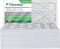 Filterbuy 16x24x1 MERV 8 Pleated HVAC AC Furnace Air Filters (12-Pack)