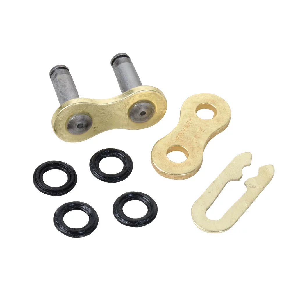 Primary Drive Gold PLatitudeed ORH X-Ring Chain 520 X 114 Professional Motorbike Chain with BETA 200 RR 2019-2022| Powersport Spares, Dirt Bike Parts