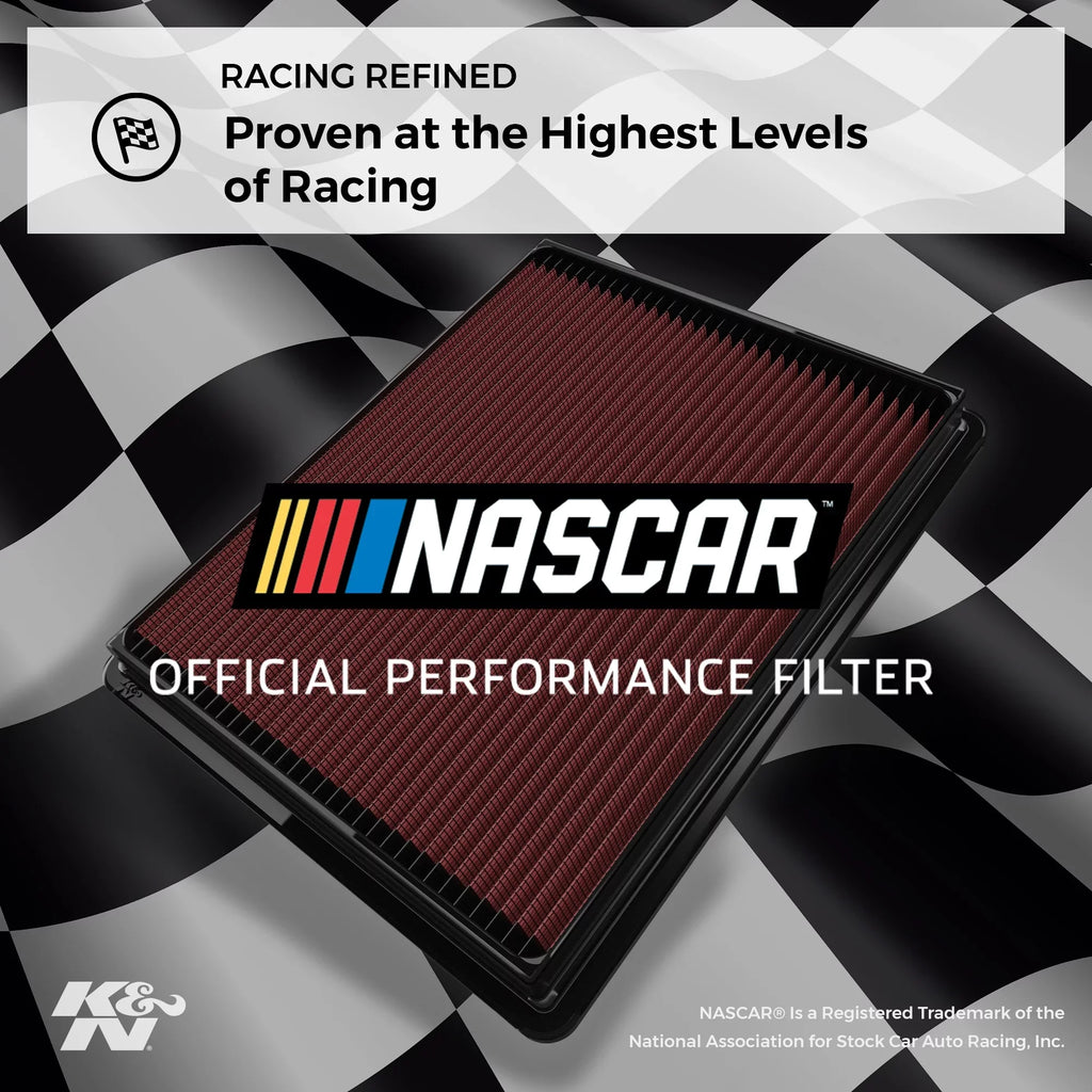K&N Engine Air Filter: High Performance, Premium, Washable, Replacement Filter: 2013-2019 Mercedes (E300, GLC300, SLC180, SLC200, SLC300, C160, C180, C200, C250, C300 and more select models), 33-3034