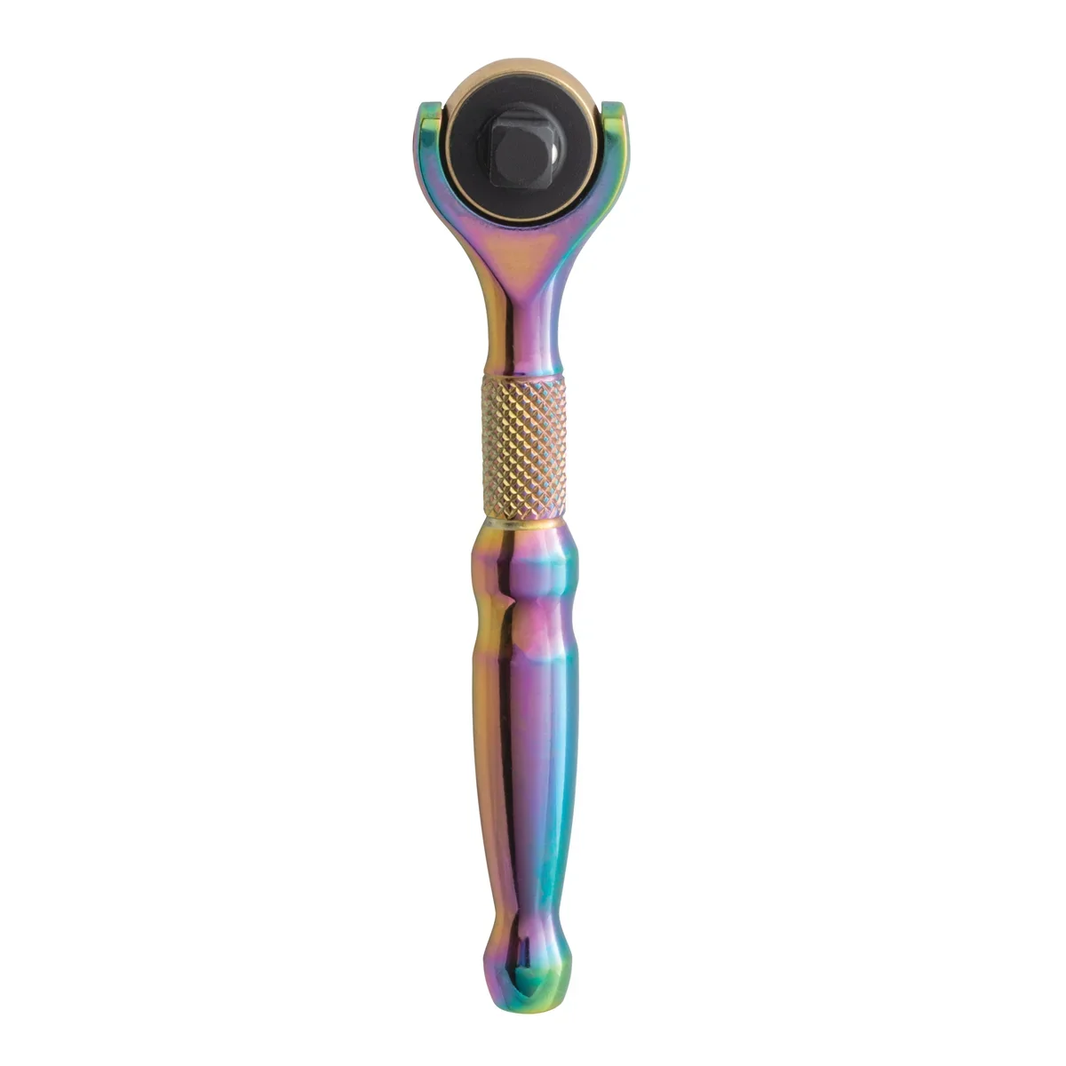 Titan 1/4 in. Drive Titanium Swivel Head Micro Ratchet