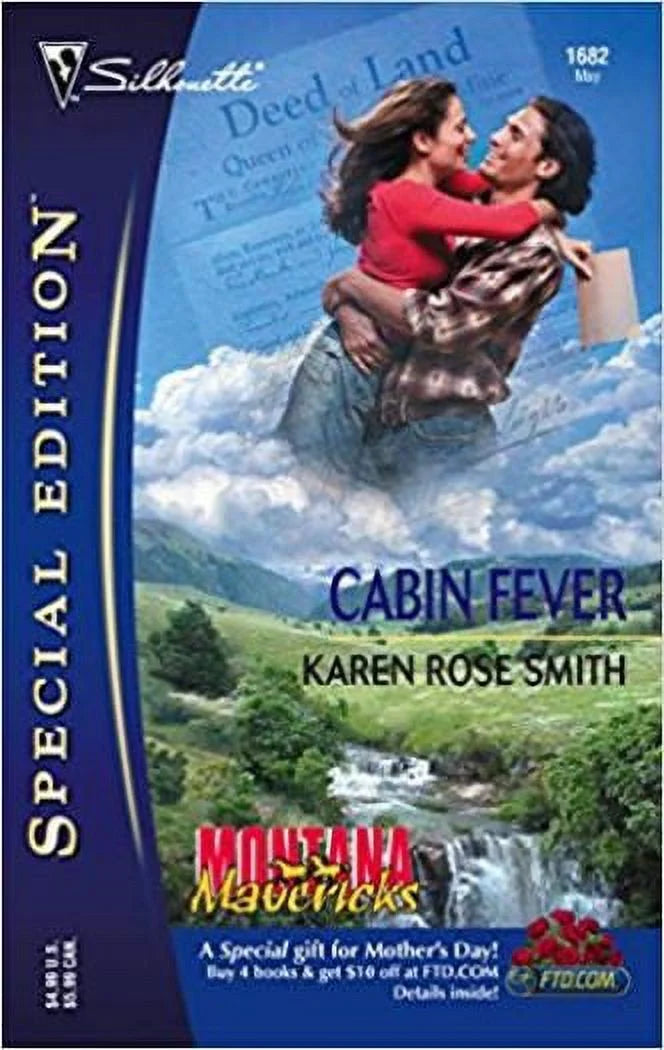 Assorted Silhouette Romance Paperback Book Bundle (4 Pack): Lone Star Bride Three Weddings And A Family Silhouette Romance Mass Market Paperback, Cabin Fever: Montana Mavericks, Gold Rush Grooms Silho