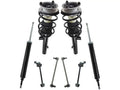 Front and Rear Suspension Strut Coil Spring Shock Absorber Sway Bar Link Assembly Kit - 8 Piece - Compatible with 2007 - 2013 BMW 328i RWD 2008 2009 2010 2011 2012
