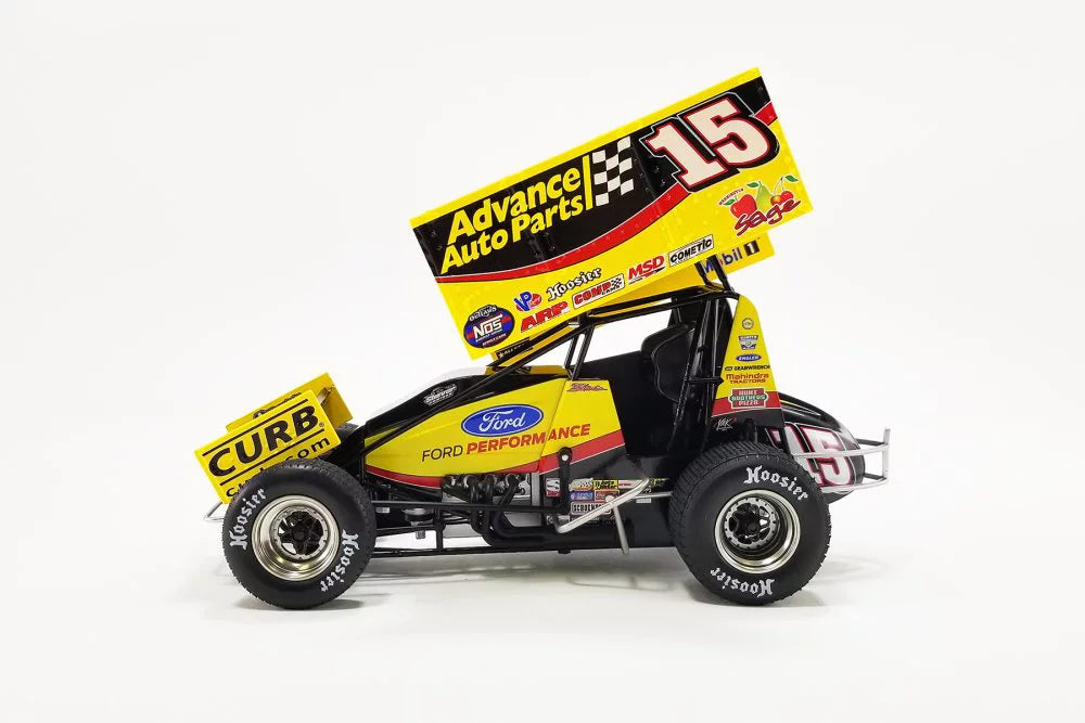 2022 Winged Sprint Car, #15 Donny Schatz - Acme A1822005 - 1/18 Scale Diecast Car