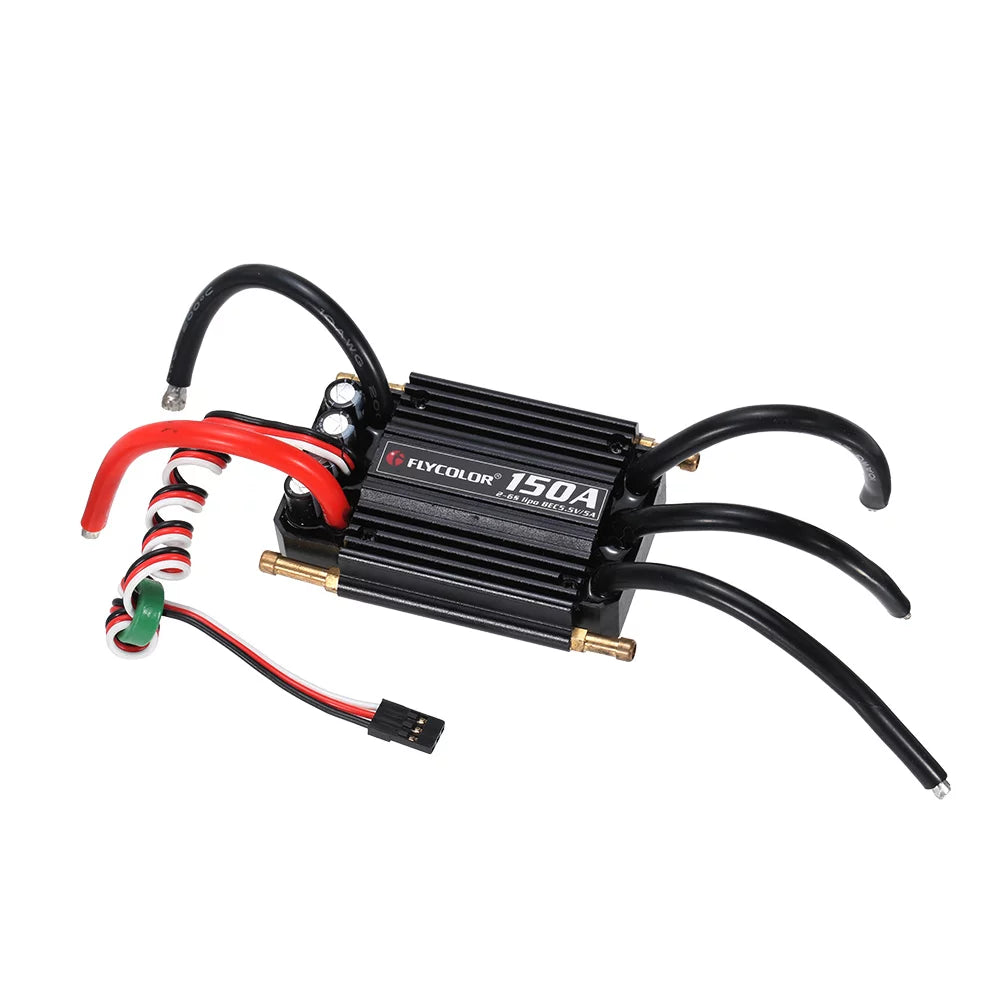 Pinnaco Brushless ESC Electronic Speed Controller with 5.5V/5A BEC for RC Boat