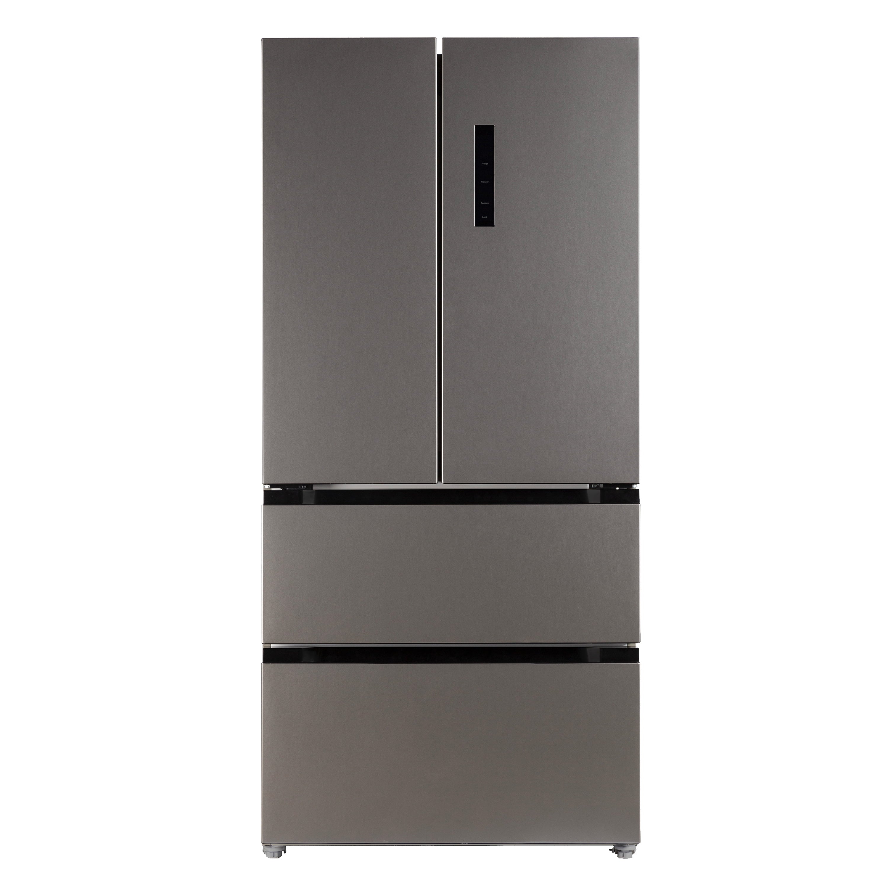 Avanti Frost Free French Door Refrigerator, 18.0 cu. ft., in Stainless Steel (FFFDD18L3S)