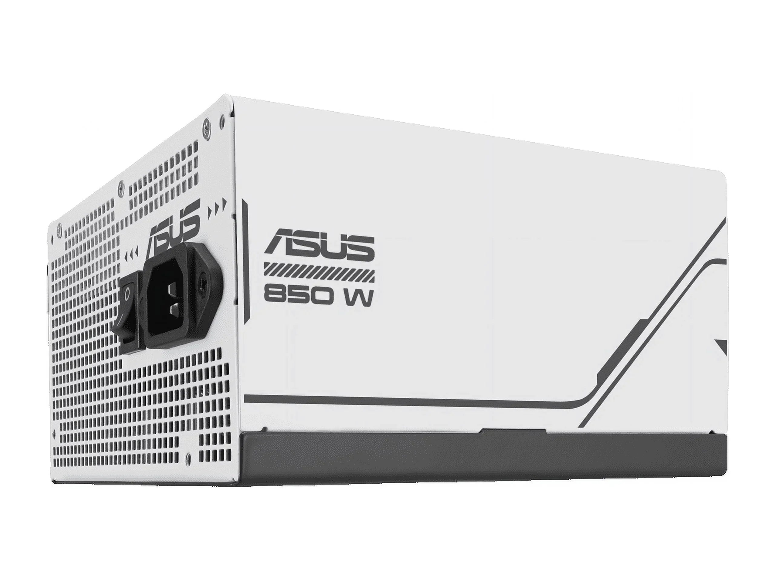 ASUS Prime 850W Gold (850 Watt, ATX 3.0 Compatible, Fully Modular Power Supply, 80+ Gold Certified, Dual Ball Bearings, Two Color Options in One, 8-Year Warranty)