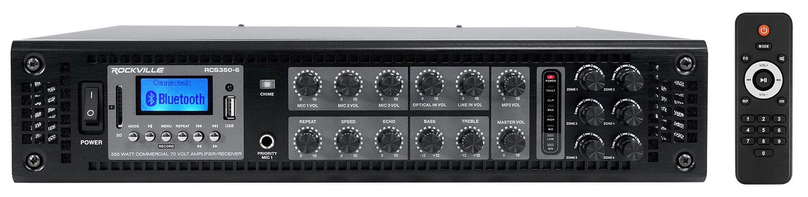 JBL Restaurant Kit 6-Zone Amp+6) Foreground Wall+10) Background Ceiling Speakers