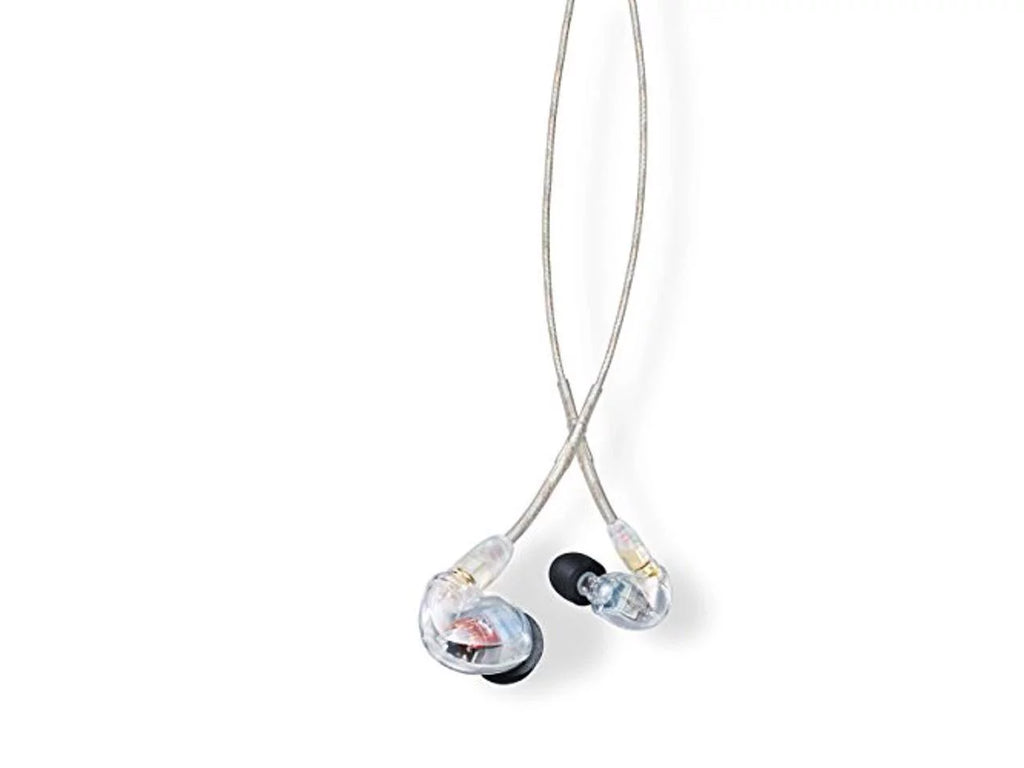 Shure SE425 Pro In-Ear Sound IsoLatitudeing Dual Driver Earphones - Clear